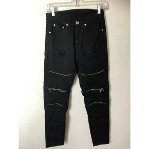 OBT Big Boy's Ripped Skinny Destroyed Stretch Slim